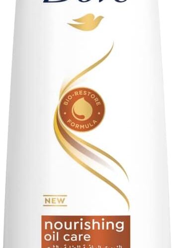 شامبو دوف نوريشينج أويل كير بالزيوت المغذية لشعر أنعم وأقل هيشانًا من أول غسلة