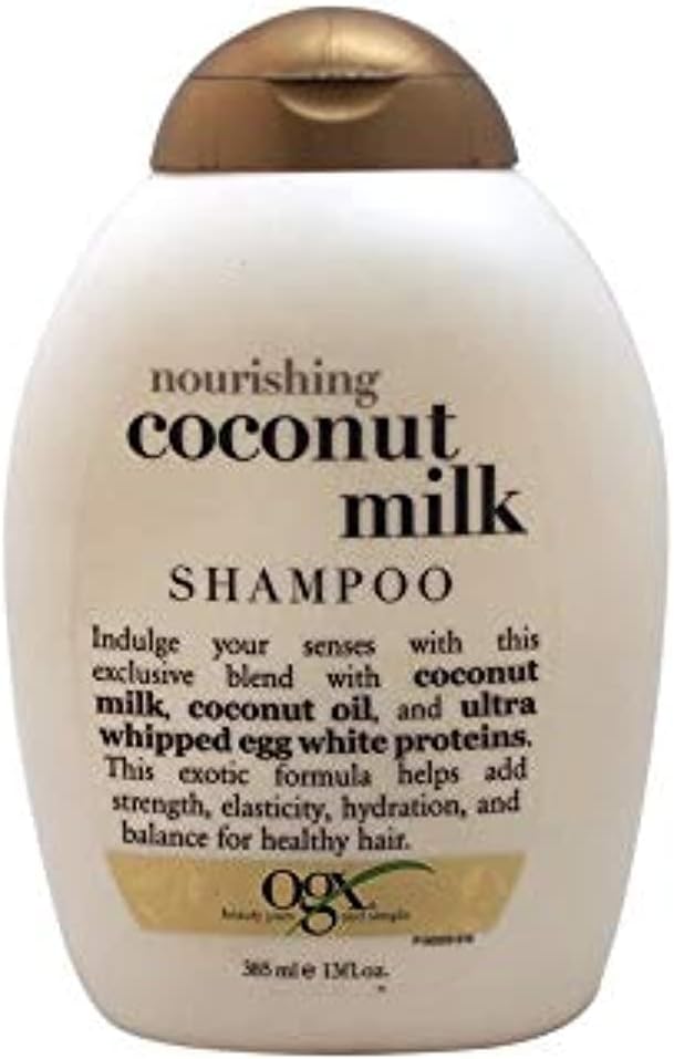 شامبو أو جي إكس Quenching + Coconut Curls لترطيب الشعر الكيرلي وتعزيز التموجات