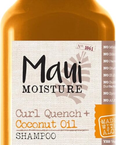 شامبو Maui Moisture Curl Quench بزيت جوز الهند للشعر الكيرلي الكثيف 385 مل